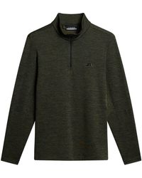J.Lindeberg - Destry Quarter Zip Pullover - Lyst