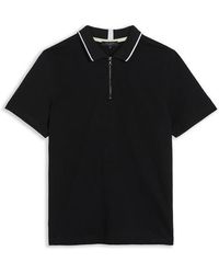 Ted Baker - Buer Zip Up Polo Shirt - Lyst