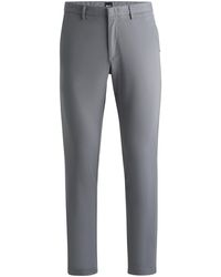 BOSS - Kaito3 Straight Leg Trousers - Lyst