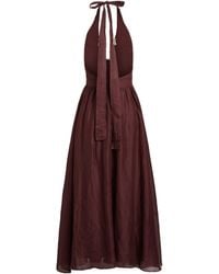 Bardot - Cavarly Ramie Halter Maxi Dress - Lyst