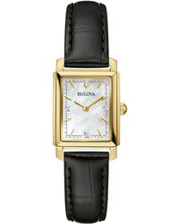 Bulova - Sutton Stainless Steel Classic Analogue Quartz Watch - Lyst
