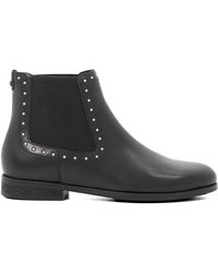 Dune - Flat Ankle Boots - Lyst