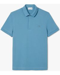 Lacoste - Regular Fit Paris Stretch Piqué Polo Shirt - Lyst