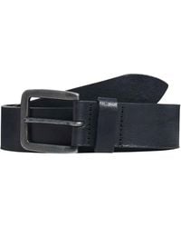 Jack & Jones - Victor Leather Belt - Lyst