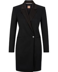 BOSS - Dackea Bodycon Dress - Lyst