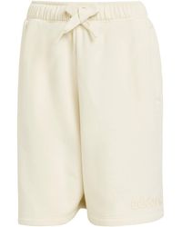 adidas - Fleece Jogger Shorts - Lyst