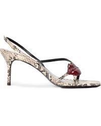 Sophia Webster - Kissie 70 Leather Heeled Sandals - Lyst