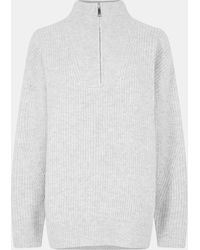 Jack Wills - High Neck Zip Knitted Jumper - Lyst