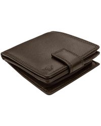 Primehide - Washington Collection Coin Pocket Leather Wallet - Lyst
