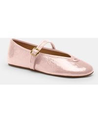 COACH - Mary Jane Ballet Pumps - Lyst