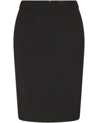 BOSS - Vilea Jersey Skirt - Lyst