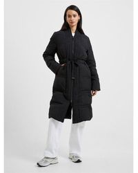 French Connection - Auden Long Sleeve Coat - Lyst