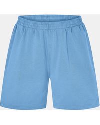 Balenciaga - Plush Fleece Jogger Shorts - Lyst