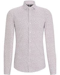 BOSS - P Hank Spread Long Sleeve Oxford Shirt - Lyst