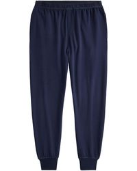 Polo Ralph Lauren - Tonal Taped Closed Hem Jersey Joggers - Lyst