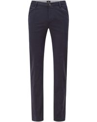 BOSS - Rice1 D Straight Leg Trousers - Lyst