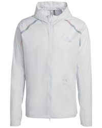 adidas - Marathon Jacket Windbreaker - Lyst