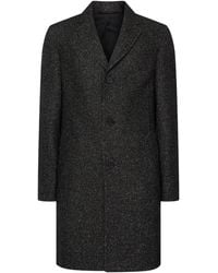 Calvin Klein - Wool Blend Overcoat - Lyst
