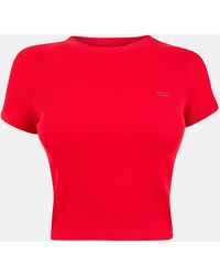 Levi's - Essential Sporty Cropped Crop Top - Lyst