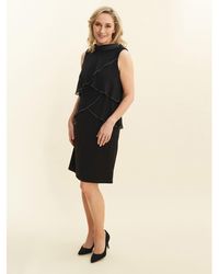 Gina Bacconi - Gerry Sleeveless Jersey Cocktail Dress - Lyst