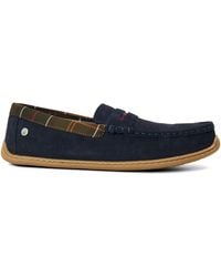 Barbour - Albert Slip Suede Moccasin Slippers - Lyst