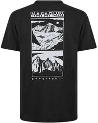 Napapijri - Graphic T-Shirt - Lyst