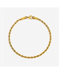 Inicio - Waterproof Twist Rope Bracelet - Lyst