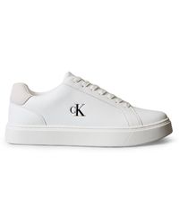 Calvin Klein - Leather Classic Cup Low-Top Trainers - Lyst