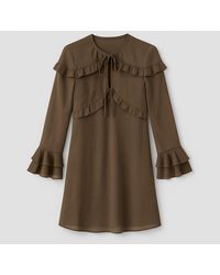 I Saw It First - Ruffle Mini Dress - Lyst