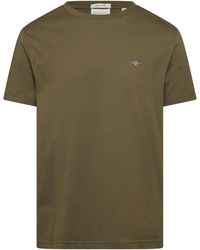 GANT - Shield T-Shirt Sn64 - Lyst