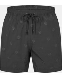 BOSS - Jean 01 Denim-Inspired Quick-Drying Swim Shorts - Lyst
