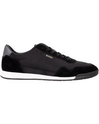 BOSS - Titanium Sl Trainers - Lyst