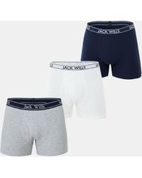 Jack Wills - Jw Daundley Boxers 3 Pack - Lyst