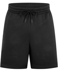 New Balance - Fleece Jogger Shorts - Lyst