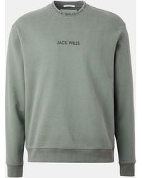 Jack Wills - Jacquard Crew Sweatshirt - Lyst