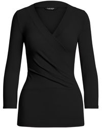 Ralph Lauren - Alayja Wrap Top - Lyst