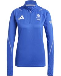 adidas - Team Gb Performance Tracksuit Top - Lyst