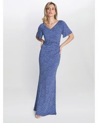Gina Bacconi - Kasia Jersey Maxi Dress - Lyst