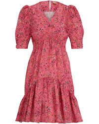 BOSS - C Dizziano Mini Dress - Lyst