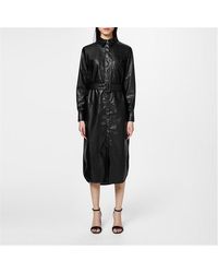 Ted Baker - Ted Pleather Dress Ld99 - Lyst