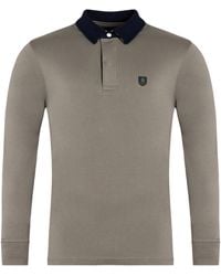 Eden Park - Dark Long-Sleeved Rugby Shirt - Lyst