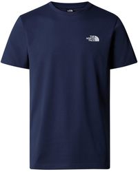 The North Face - Regular Fit Simple Dome T-Shirt - Lyst