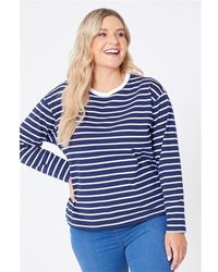 Be You - Long Sleeve Stripe T-shirt - Lyst