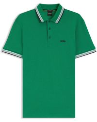 BOSS - Paddy Polo Shirt With Contrast Tipping - Lyst
