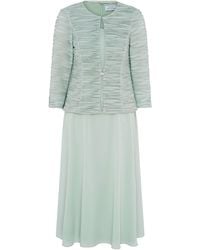 Gina Bacconi - Page Fancy Jacket & Chiffon Dress - Lyst