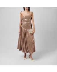 Amy Lynn - Alexa Sequin Peplum Dress - Lyst