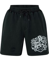 Cole Buxton - Collegiate Fleece Jogger Shorts - Lyst