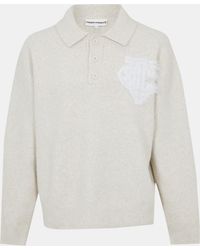 The Couture Club - Textured Soft Knit Relaxed Fit Knitted Top - Lyst