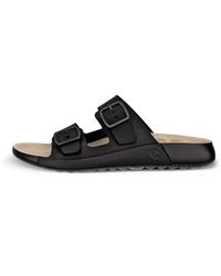 Ecco - Flat Sandals - Lyst