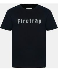 Firetrap - Large Logo T-Shirt - Lyst